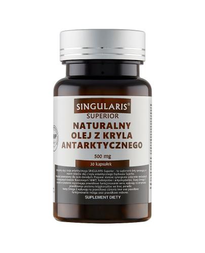 Singularis Superior Naturalny olej z kryla antarktycznego 500 mg - 30 kaps. - cena, opinie, właściwości zdjęcie