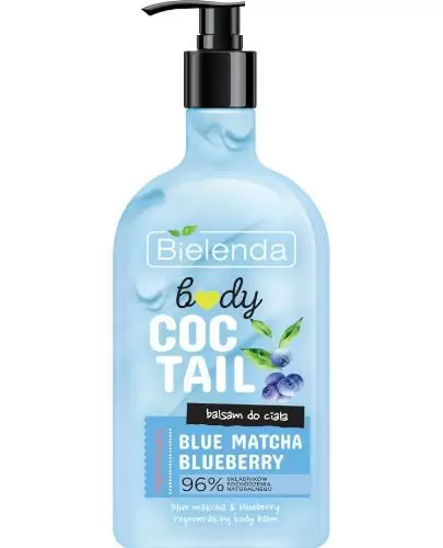 Bielenda Body Coctail regenerujący balsam do ciała blue matcha + blueberry 400 ml zdjęcie