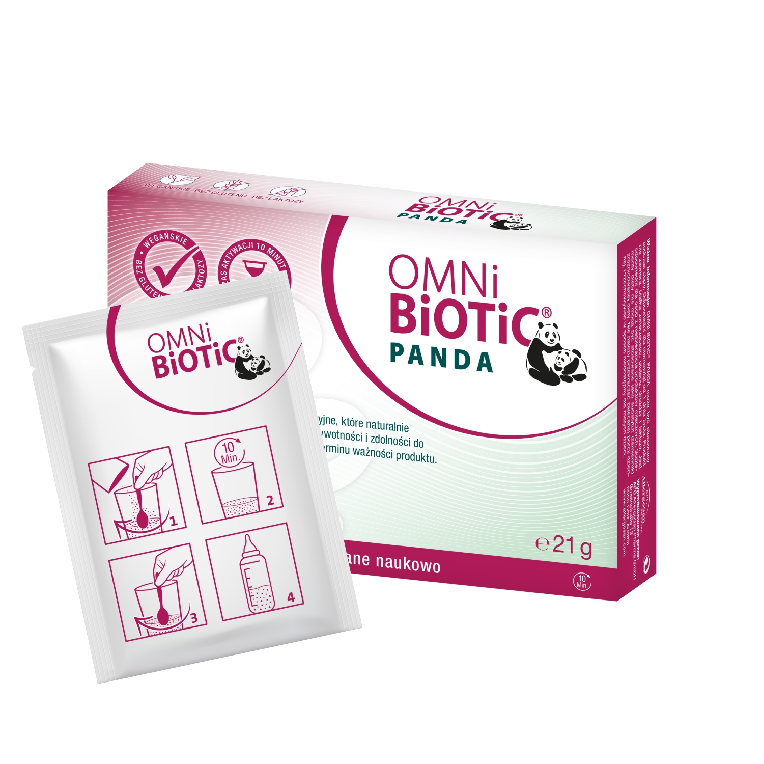 Omni-Biotic Panda, proszek, 7 saszetek