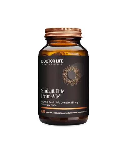 Doctor Life, Shilajit Elite PrimaVie, kapsułki, 60 sztuk. zdjęcie
