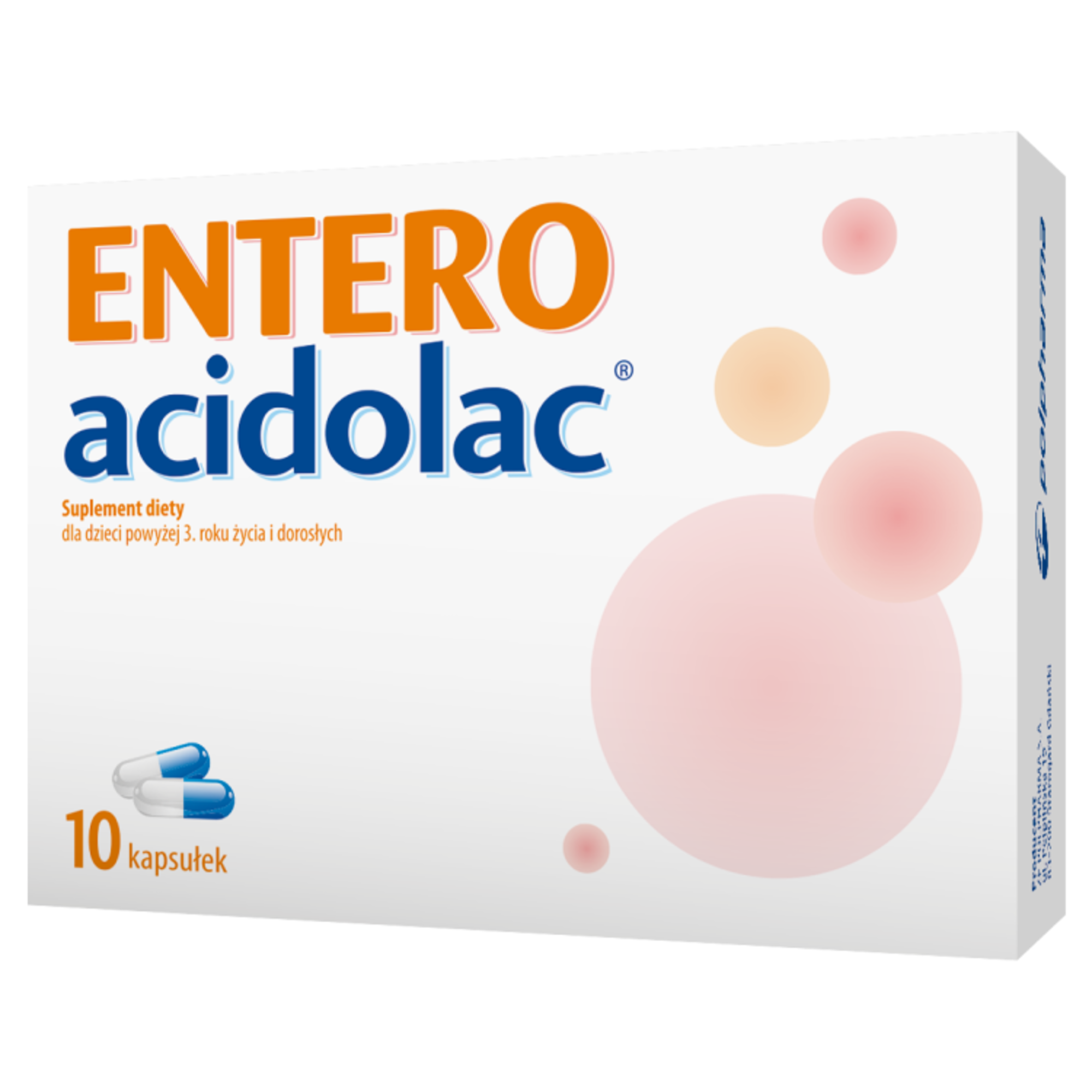 Entero Acidolac 10 kapsułek  zdjęcie