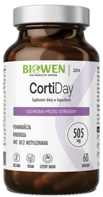 Biowen, CortiDay, 60 kapsułek zdjęcie
