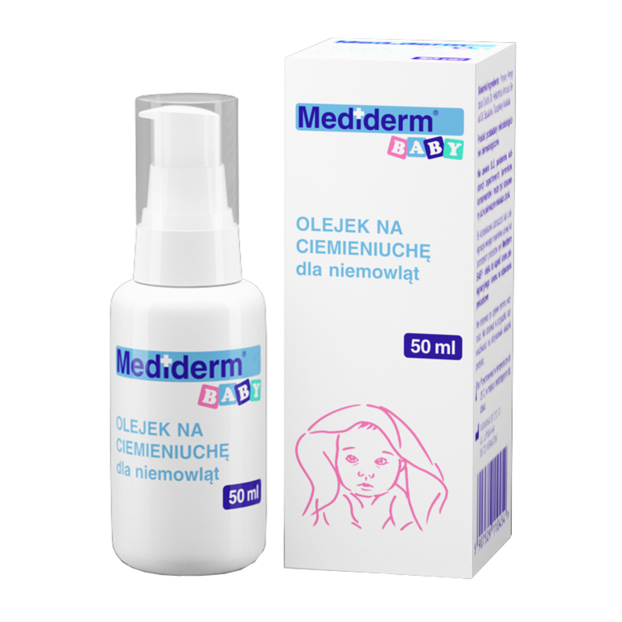 Mediderm Baby olejek na ciemieniuchę dla niemowląt 50 ml zdjęcie