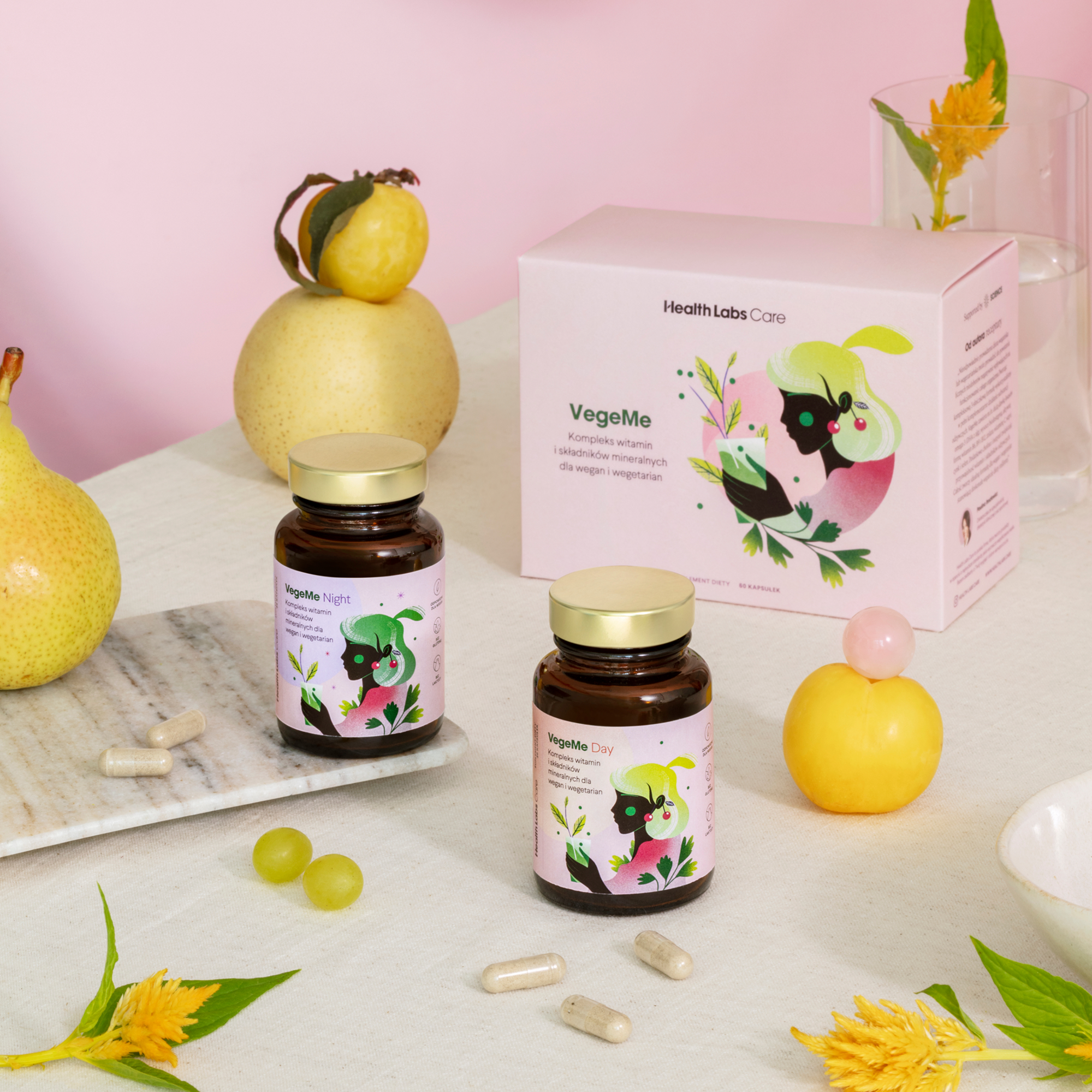 Health Labs Care, VegeMe, kapsułki, 60 sztuk
