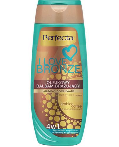 Perfecta I Love Bronze Olejkowy balsam brązujący ciemna karnacja - 250 ml - cena, opinie, wskazania zdjęcie