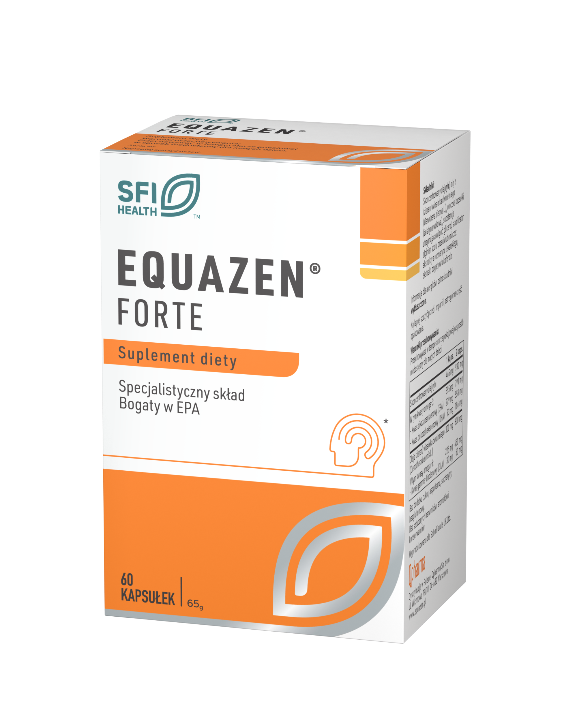 Equazen Forte, kapsułki, 60 sztuk zdjęcie