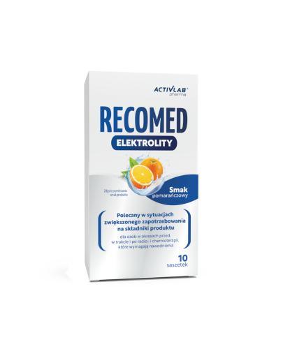 RecoMed Elektrolity smak pomarańczowy, 10 saszetek zdjęcie