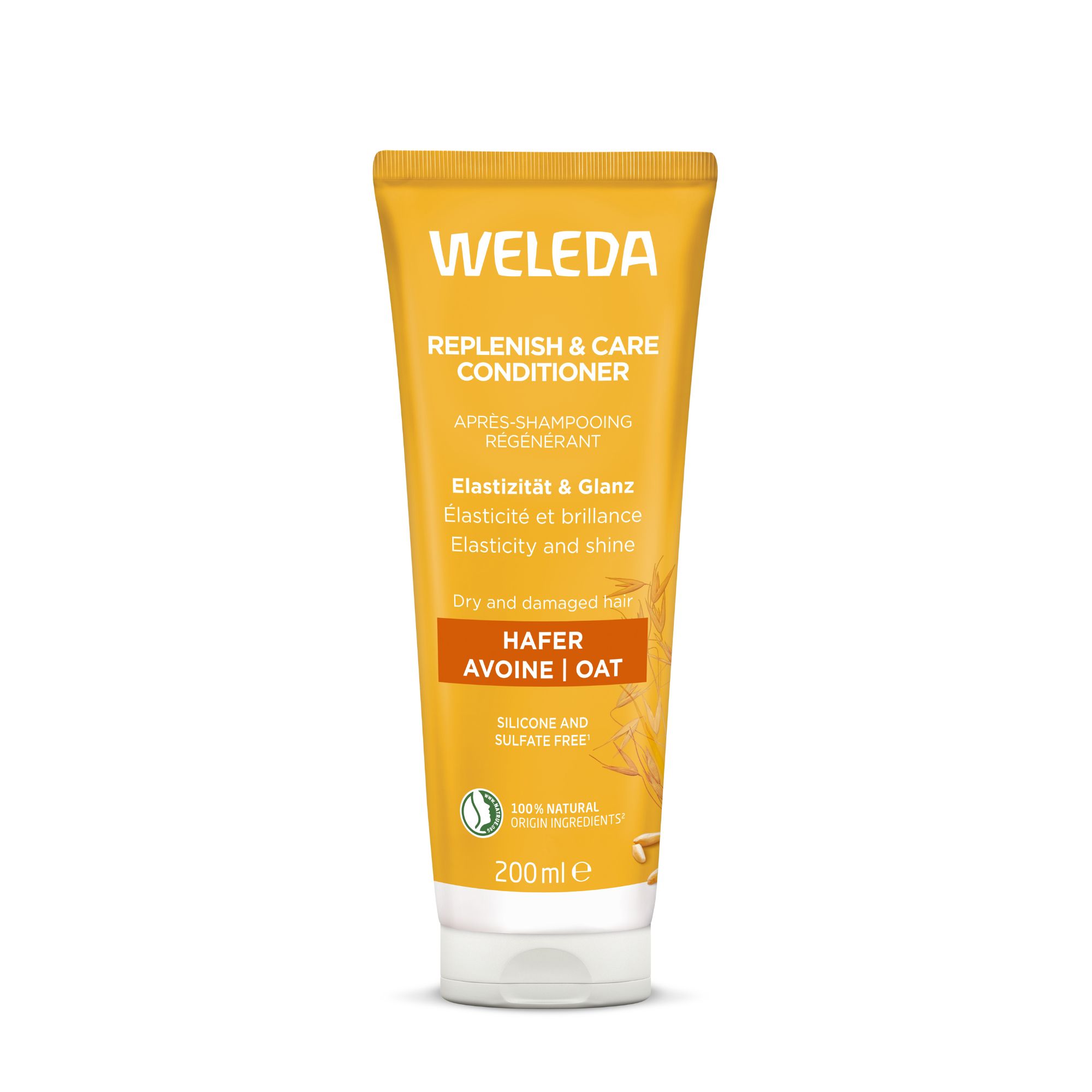 Weleda regenerująca odżywka z owsem do włosów suchych i zniszczonych 200 ml zdjęcie