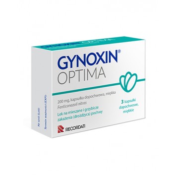 Gynoxin Optima 200 mg kapsułki dopochwowe 3 sztuki