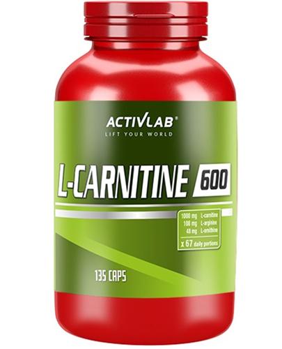 ActivLab L-Carnitine 600 - 135 kaps. - cena, opinie, dawkowanie zdjęcie