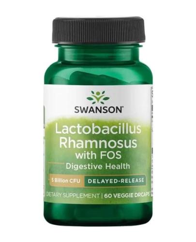 Swanson Lactobacillus Rhamnosus z FOS 60 kapsułek zdjęcie
