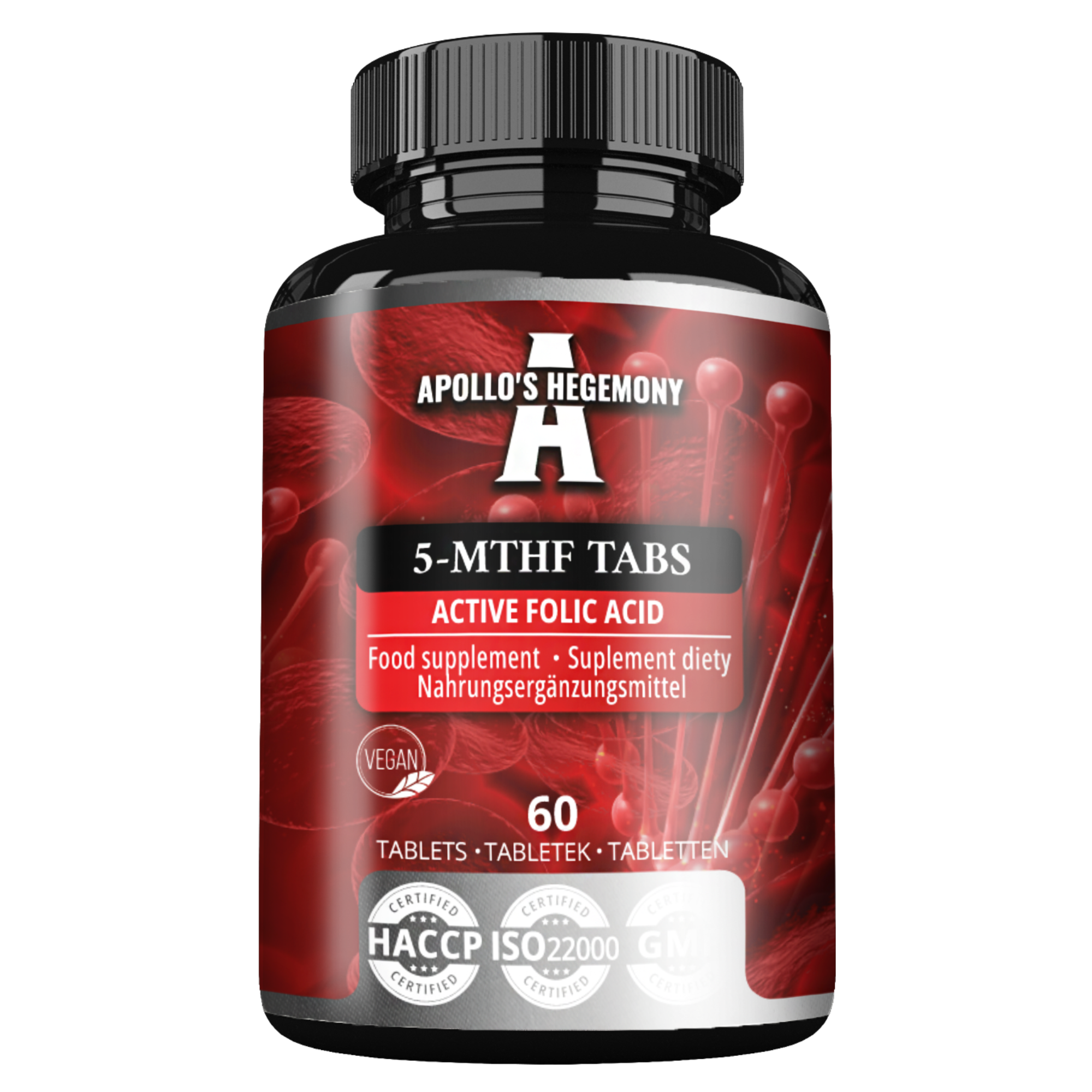 Apollo's Hegemony, 5-MTHF Tabs, tabletki, 60 sztuk zdjęcie