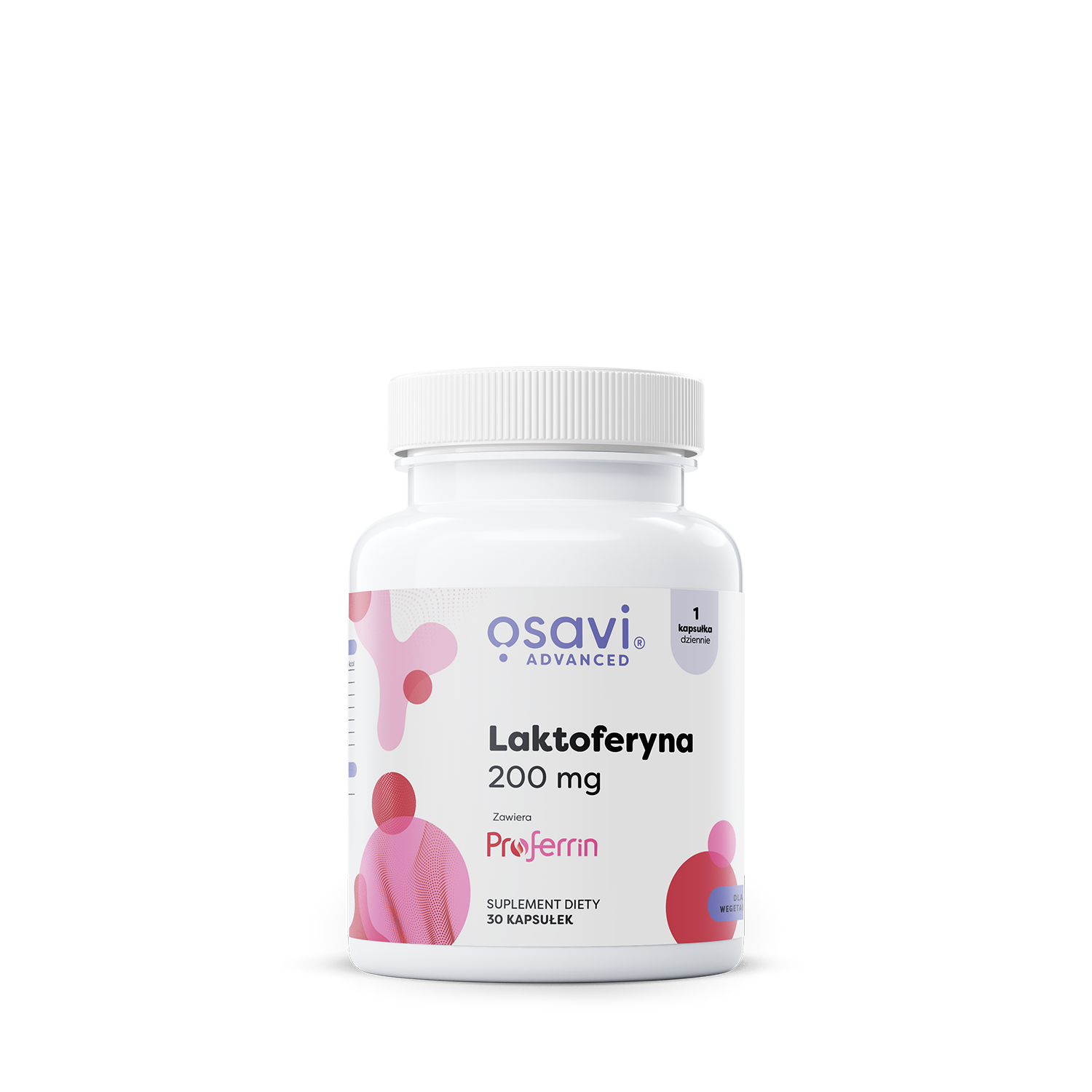 Osavi Laktoferyna 200 mg, 30 kapsułek zdjęcie