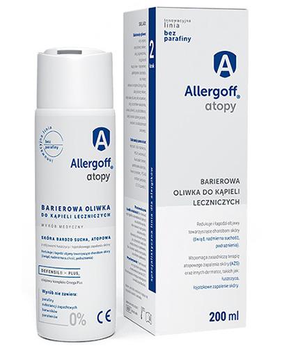 ALLERGOFF ATOPY Barierowa oliwka do kąpieli leczniczych - 200 ml zdjęcie