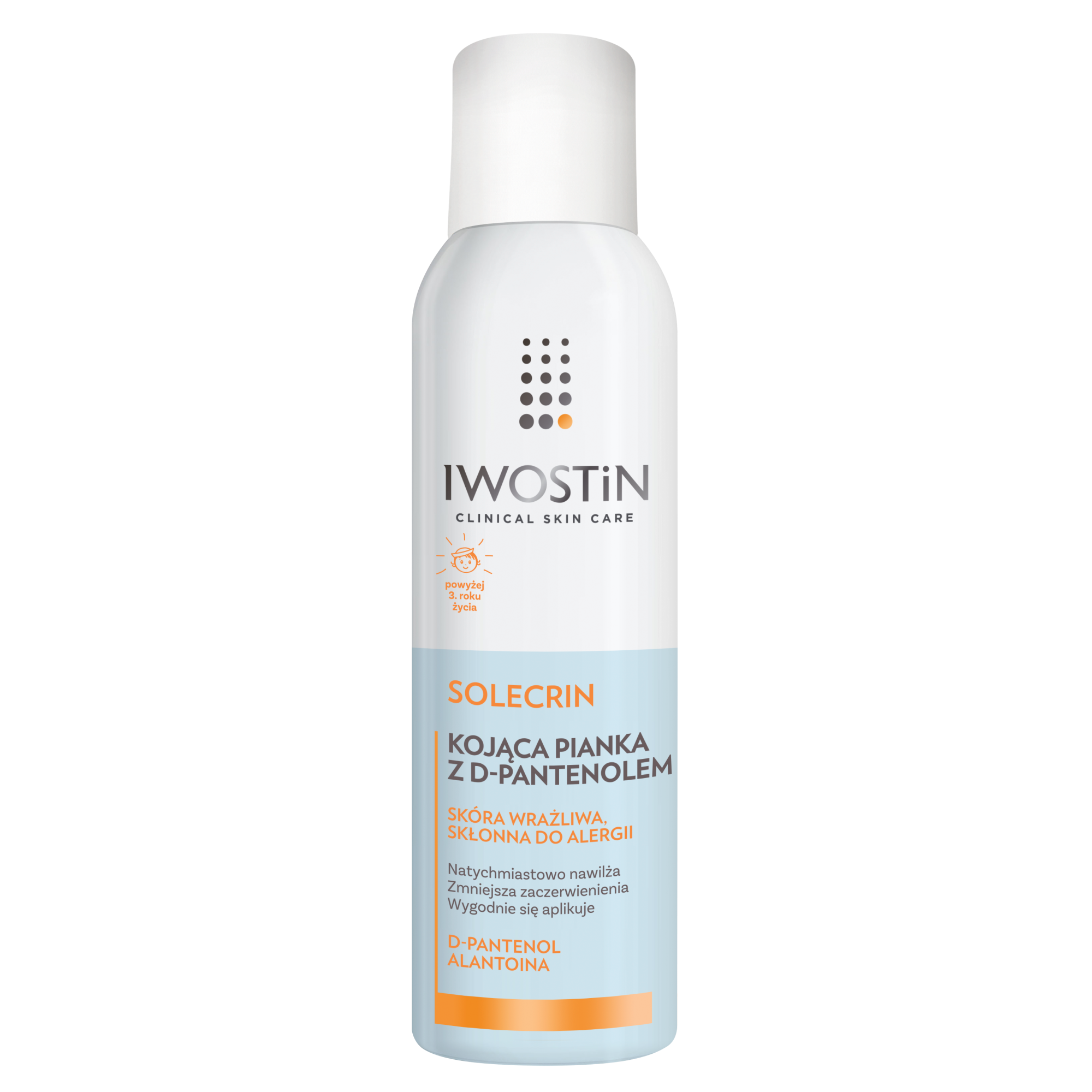 IWOSTIN SOLECRIN Kojąca pianka z D-pantenolem - 150 ml zdjęcie