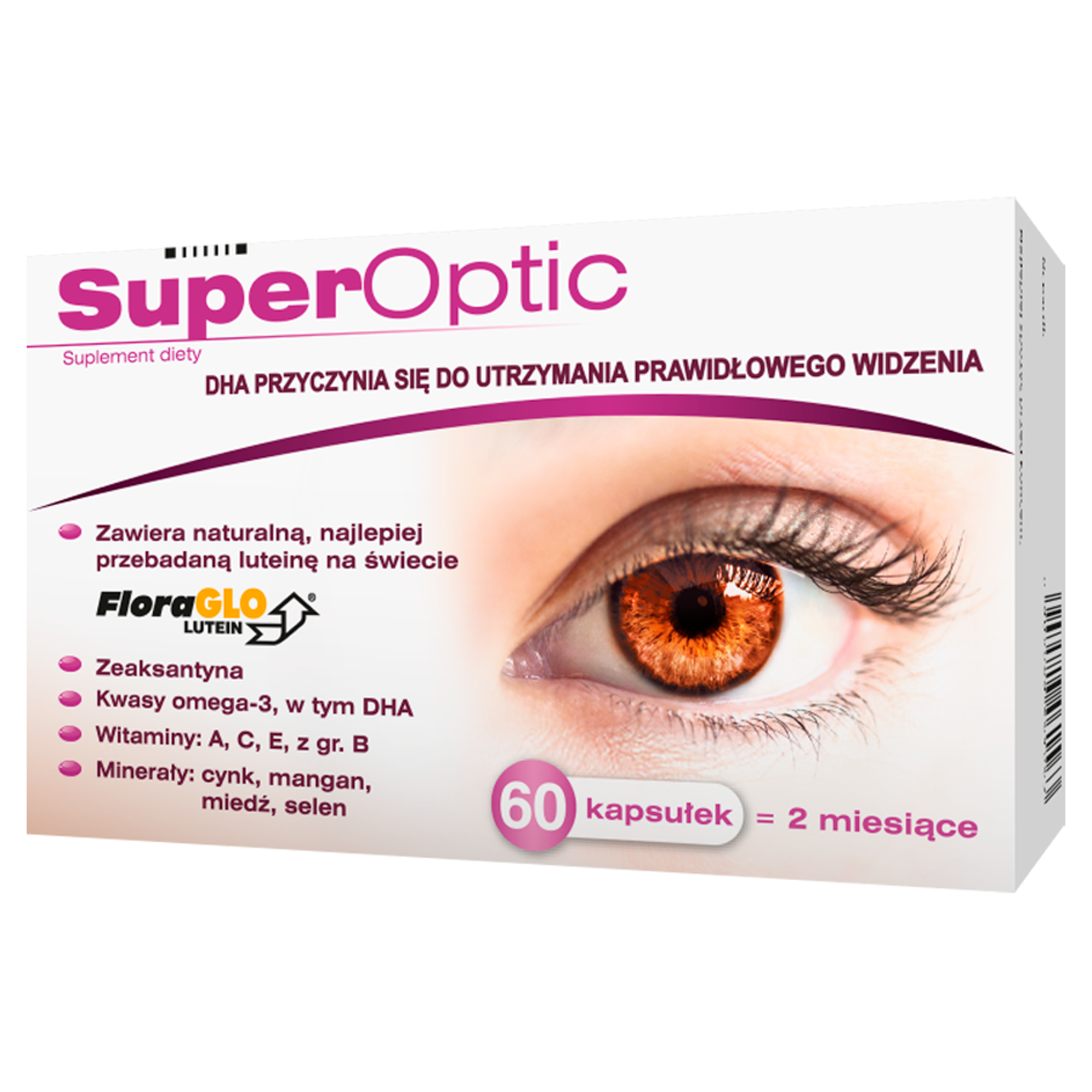 SuperOptic 60 kapsułek zdjęcie