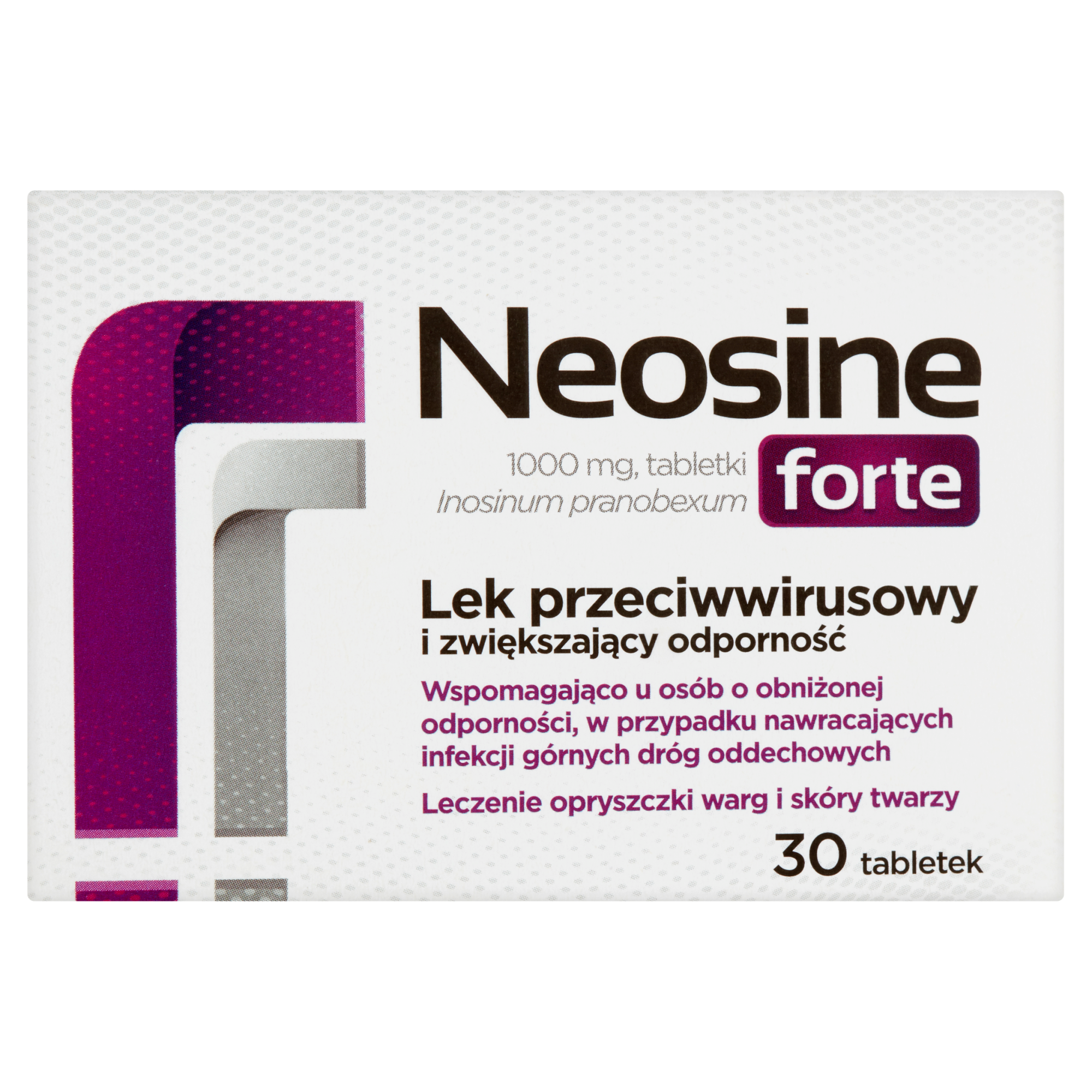 Neosine forte, 1000 mg, tabletki, 30 sztuk zdjęcie