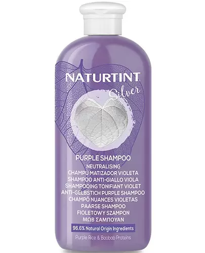 Naturtint Silver szampon neutralizujący niechciany żółty odcień włosów 330 ml zdjęcie