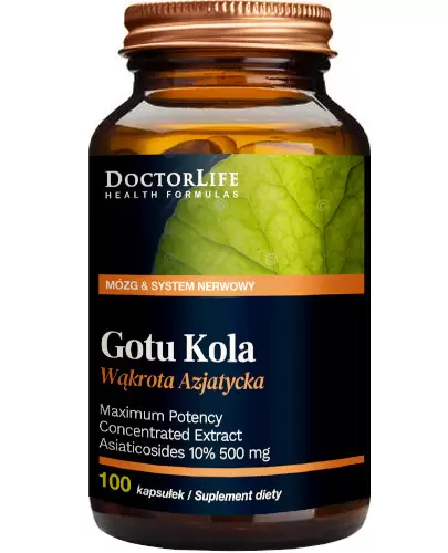 Doctor Life Gotu Kola 100 kapsułek zdjęcie