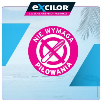 EXCILOR Leczenie grzybicy paznokci - 3,3 ml - cena, opinie, wskazania