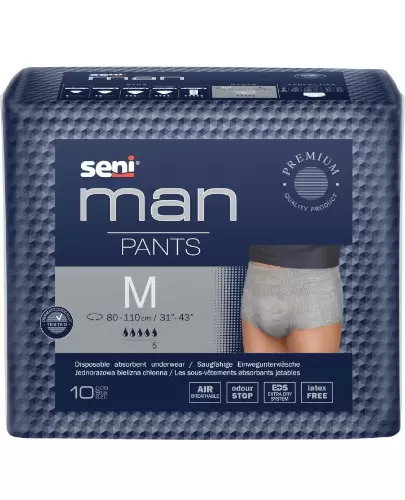 Seni Man Pants majtki chłonne rozmiar M 10 sztuk zdjęcie