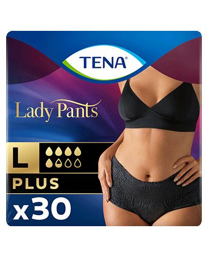Tena Lady Pants Plus Noir damskie majtki chłonne rozmiar L 30 sztuk zdjęcie