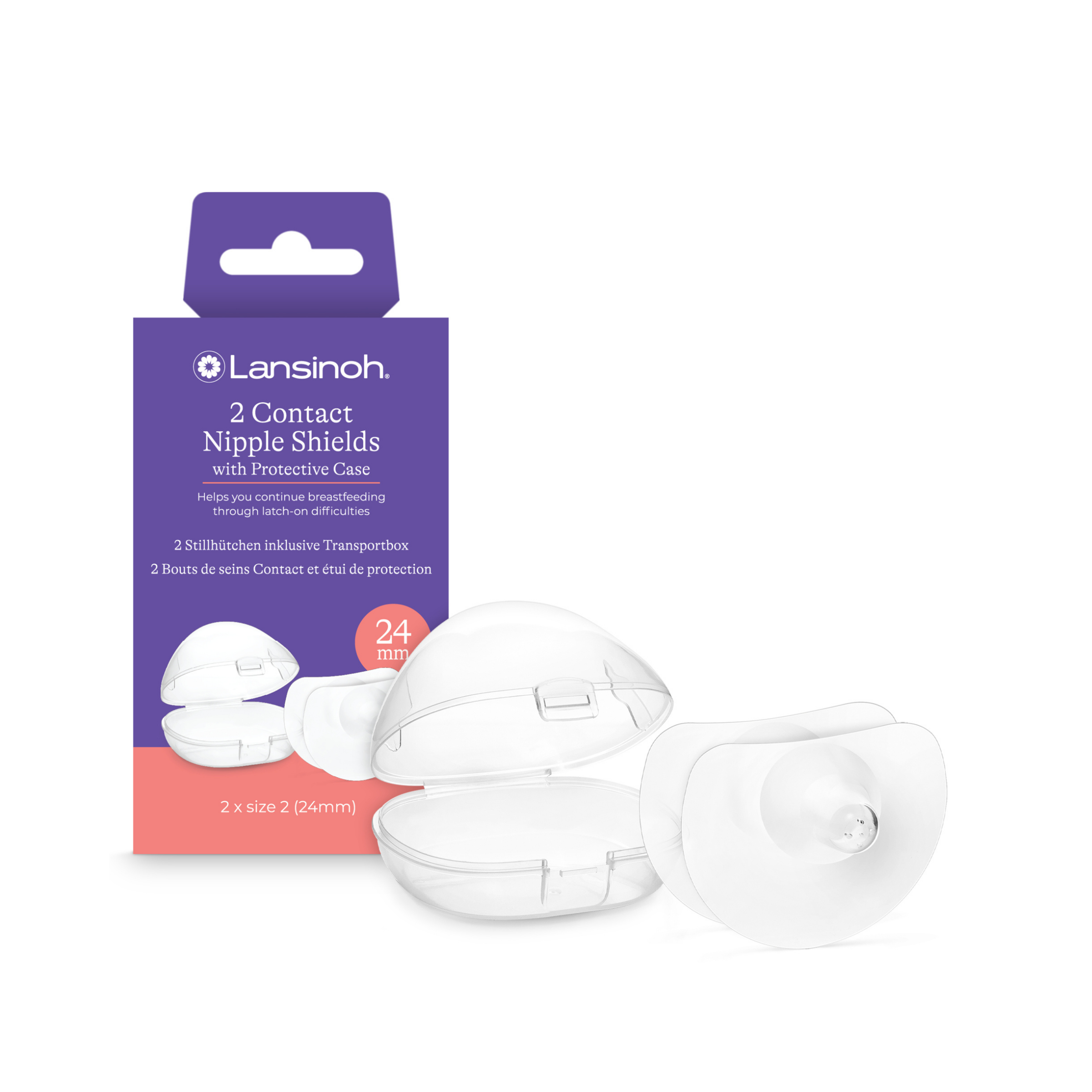 Lansinoh osłonki laktacyjne 24mm 2 sztuki