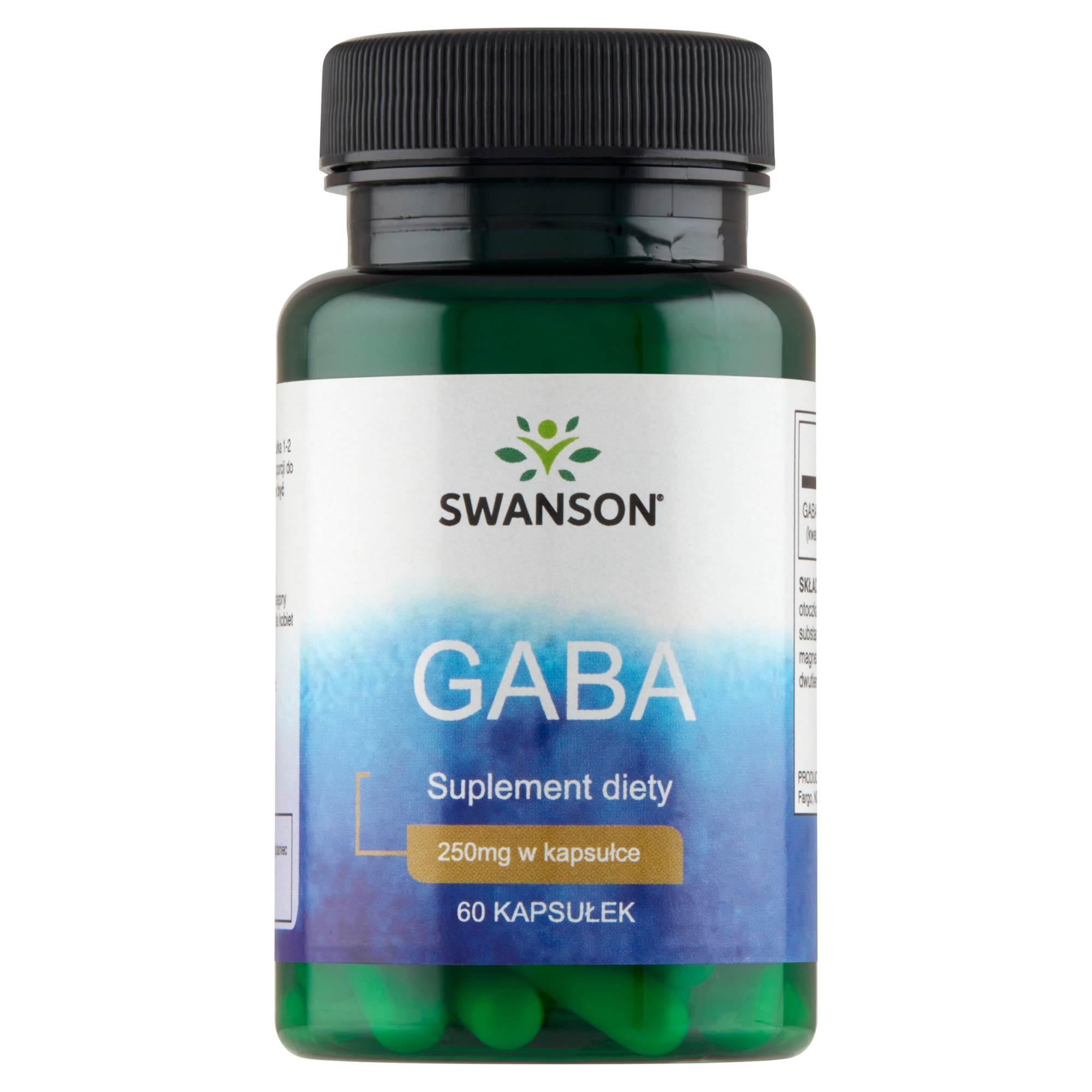 SWANSON GABA 250 mg - 60 kaps. zdjęcie