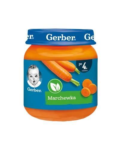 Gerber, obiadek marchewka po 4 miesiącu, 80 g zdjęcie
