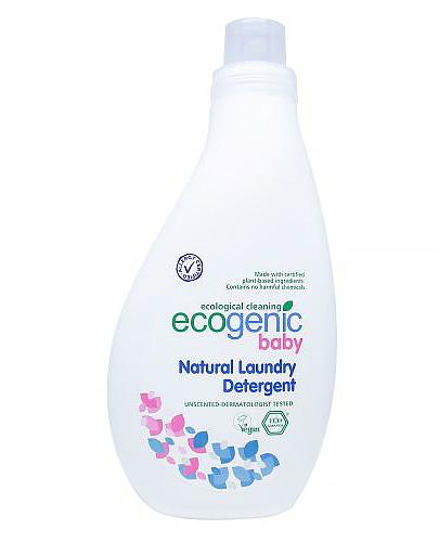 Ecogenic, Ekologiczny Płyn do prania ubranek dziecięcych, bezzapachowy, 1000 ml zdjęcie