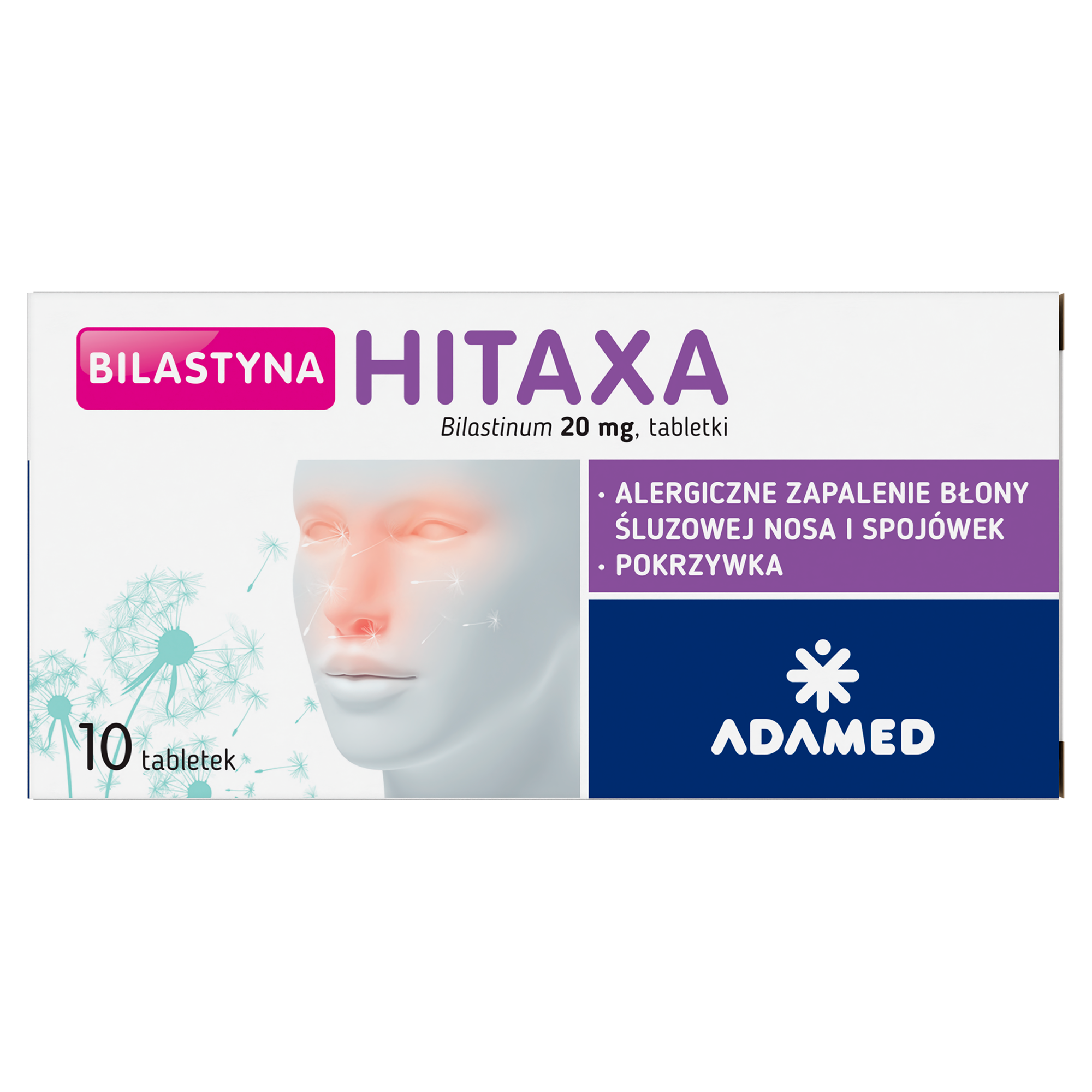 Bilastyna Hitaxa, 10 tabletek zdjęcie