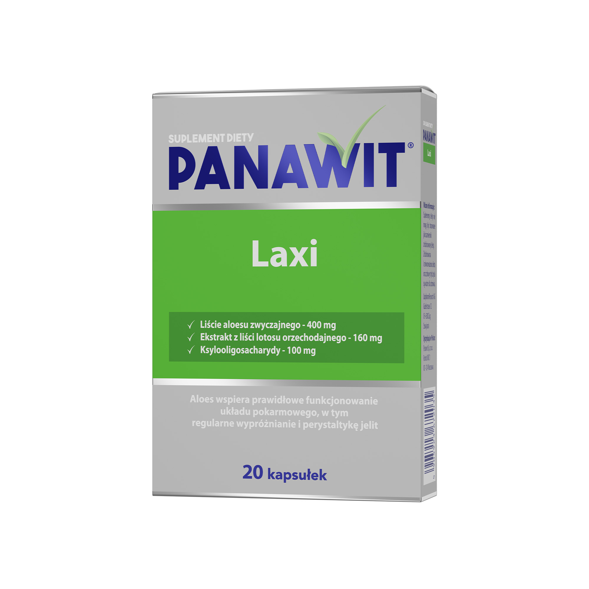 Panawit, Laxi, kapsułki, 20 sztuk zdjęcie
