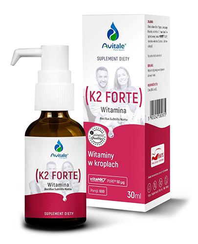Avitale Witamina K2 Forte Vita MK7 50 uq Olive, 30 ml zdjęcie