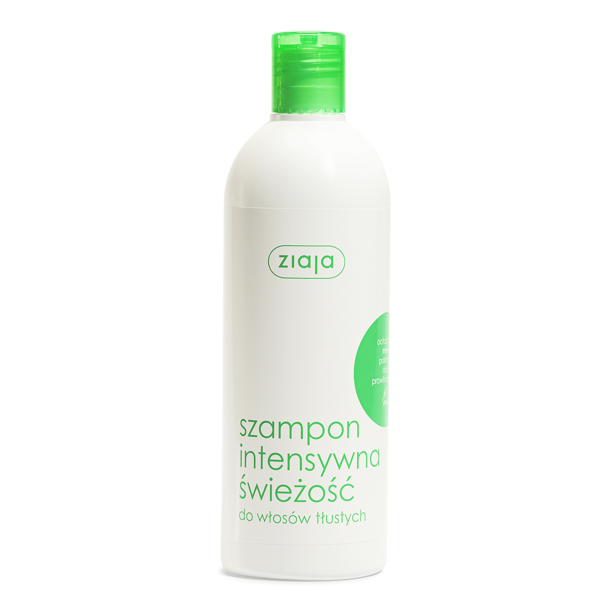 Ziaja Szampon Intensywna świeżość do włosów tłustych, 400 ml zdjęcie