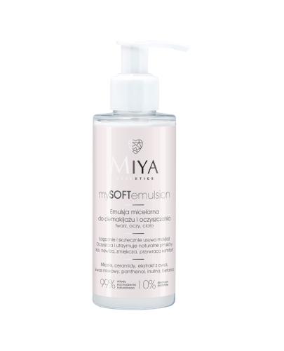 Miya mySOFTemulsion Emulsja micelarna do demakijażu i oczyszczania, 140 ml zdjęcie