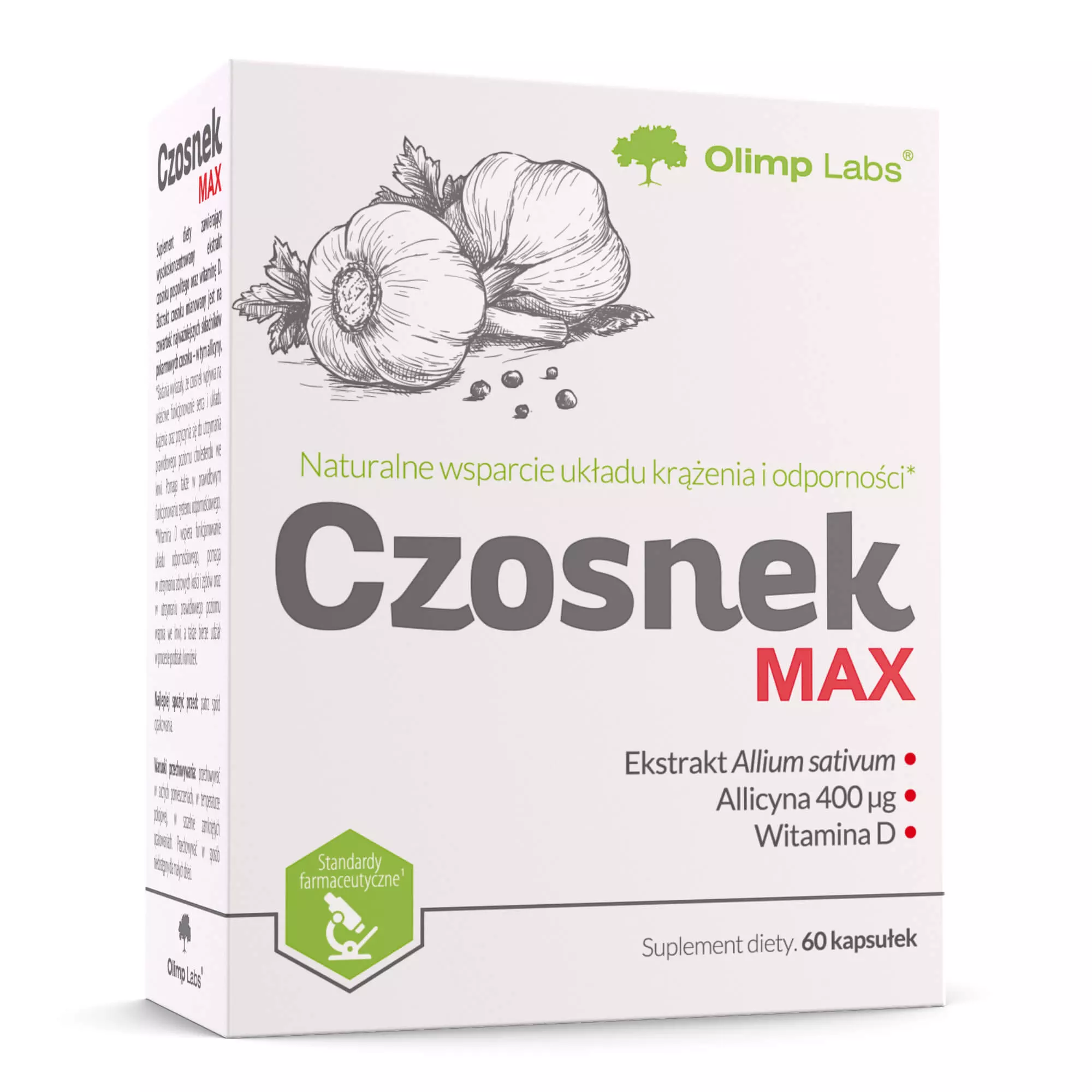 Olimp Labs Czosnek Max, 60 kapsułek zdjęcie