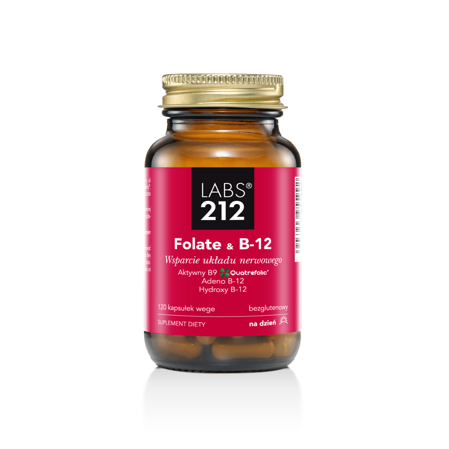 Folate & B-12, kapsułki, 120 sztuk zdjęcie