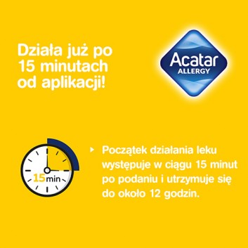 Acatar Allergy 1 mg/ml aerozol do nosa 10 ml