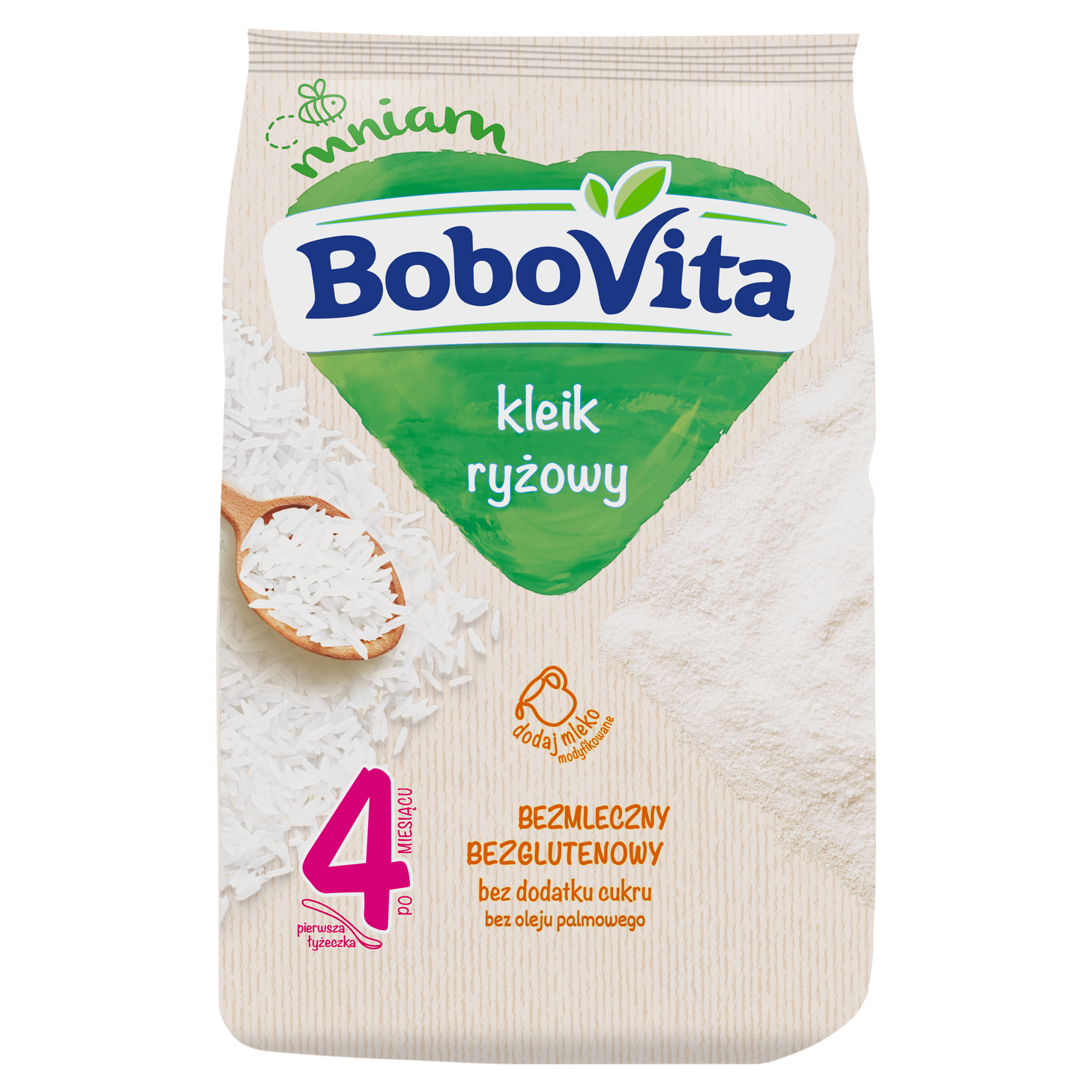 BOBOVITA Kleik ryżowy po 4 m-cu - 160 g zdjęcie
