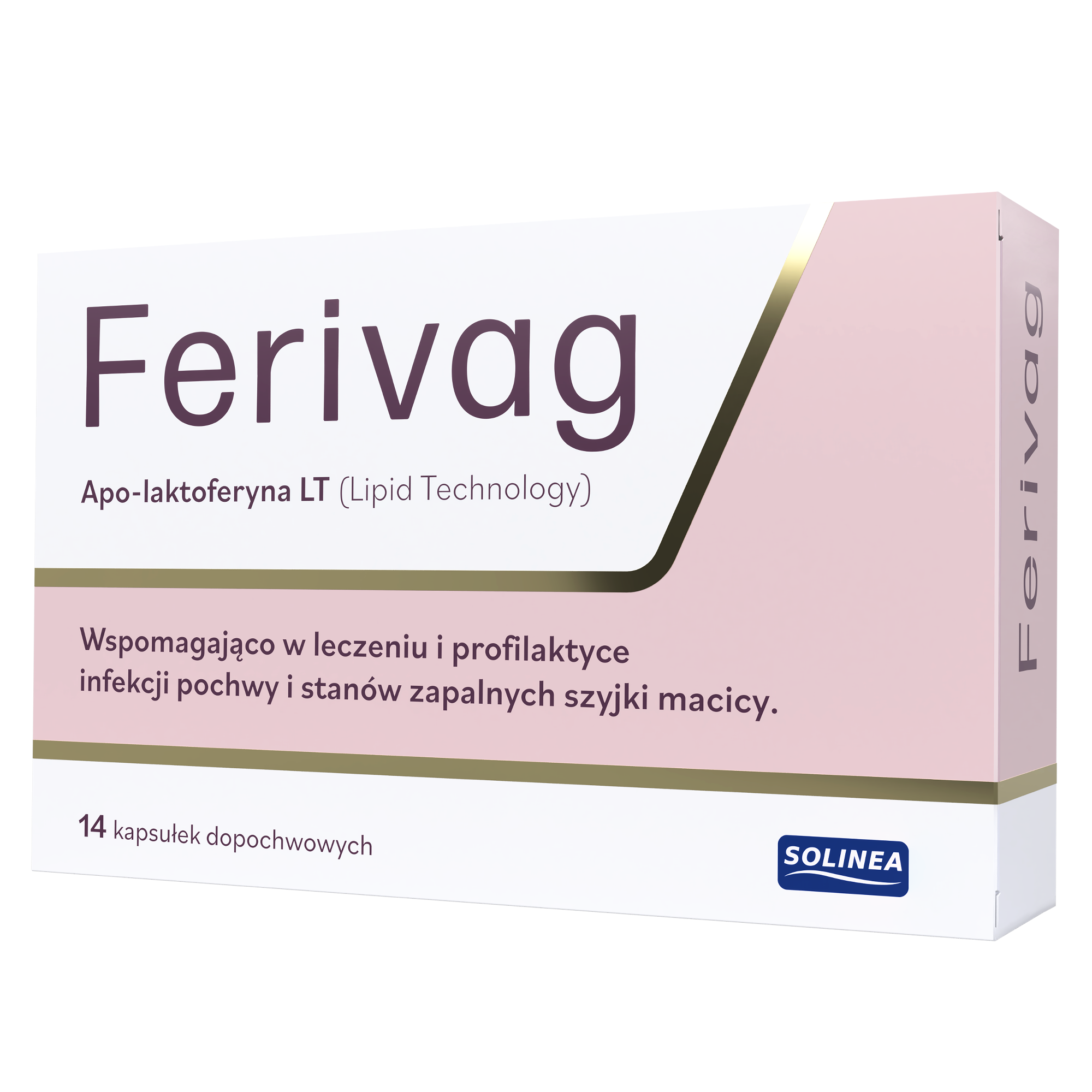Ferivag 14 kapsułek dopochwowych zdjęcie