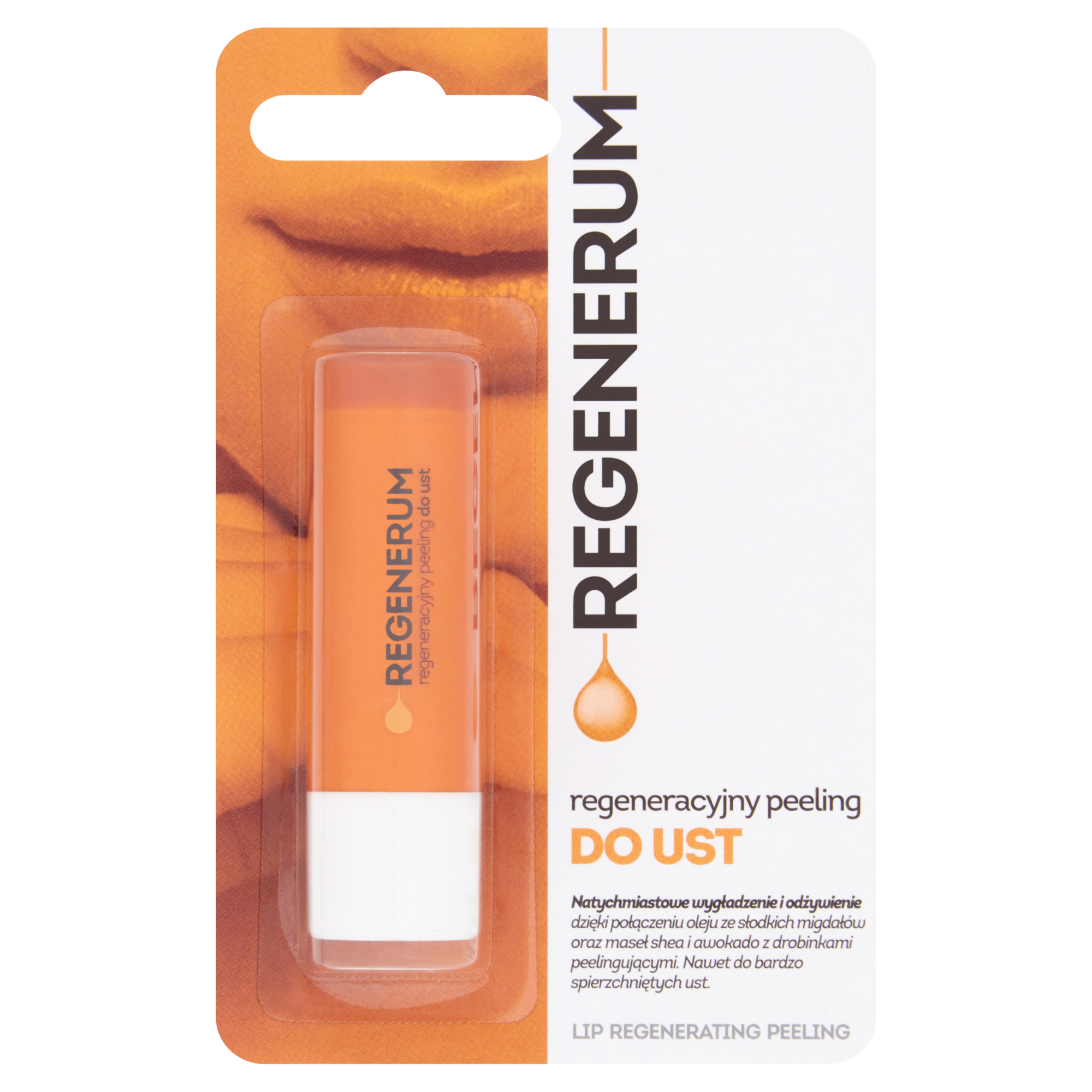 REGENERUM Regenracyjny peeling do ust - 5 g - cena, opinie, zastosowanie zdjęcie