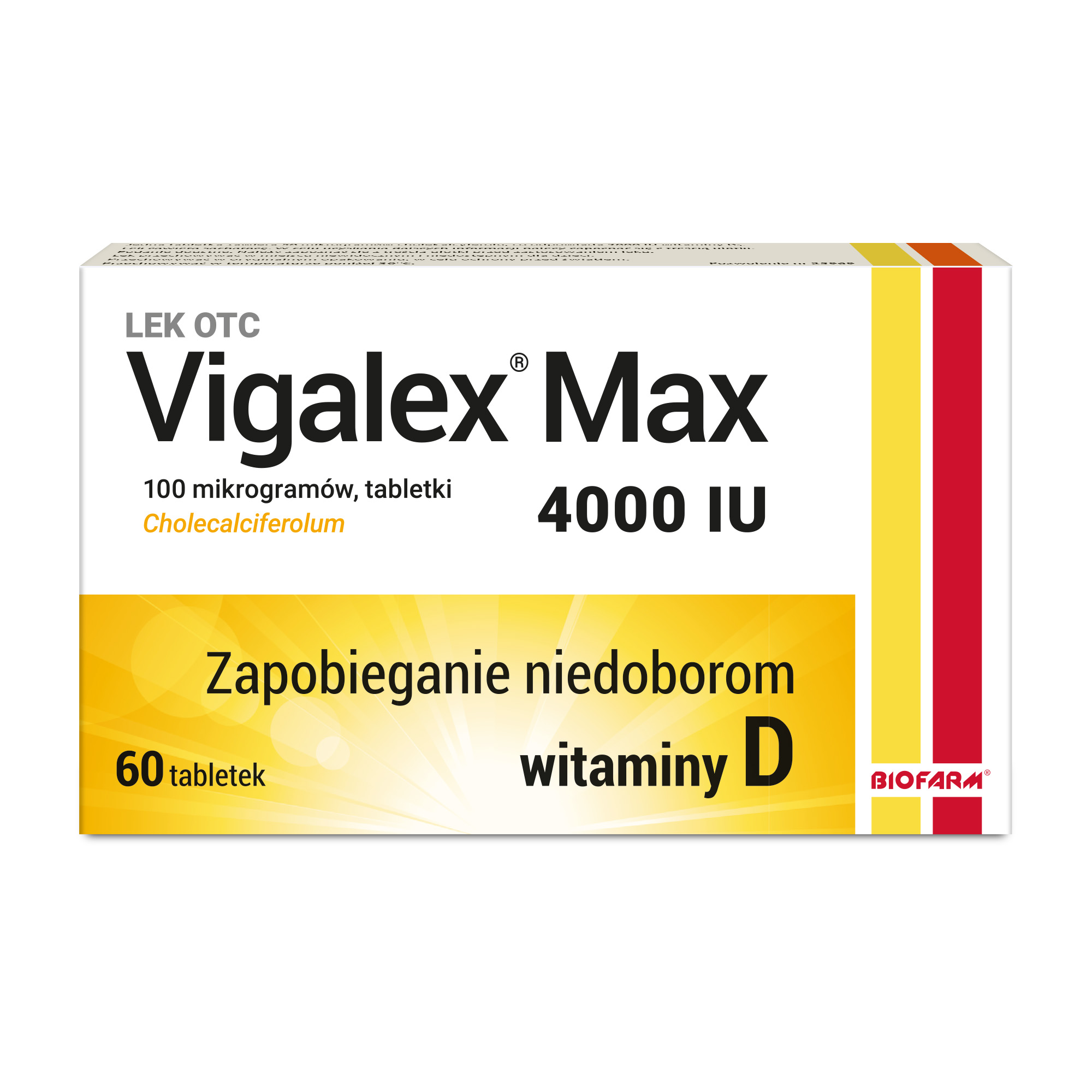 Vigalex Max, 4000 IU, tabletki, 60 sztuk zdjęcie