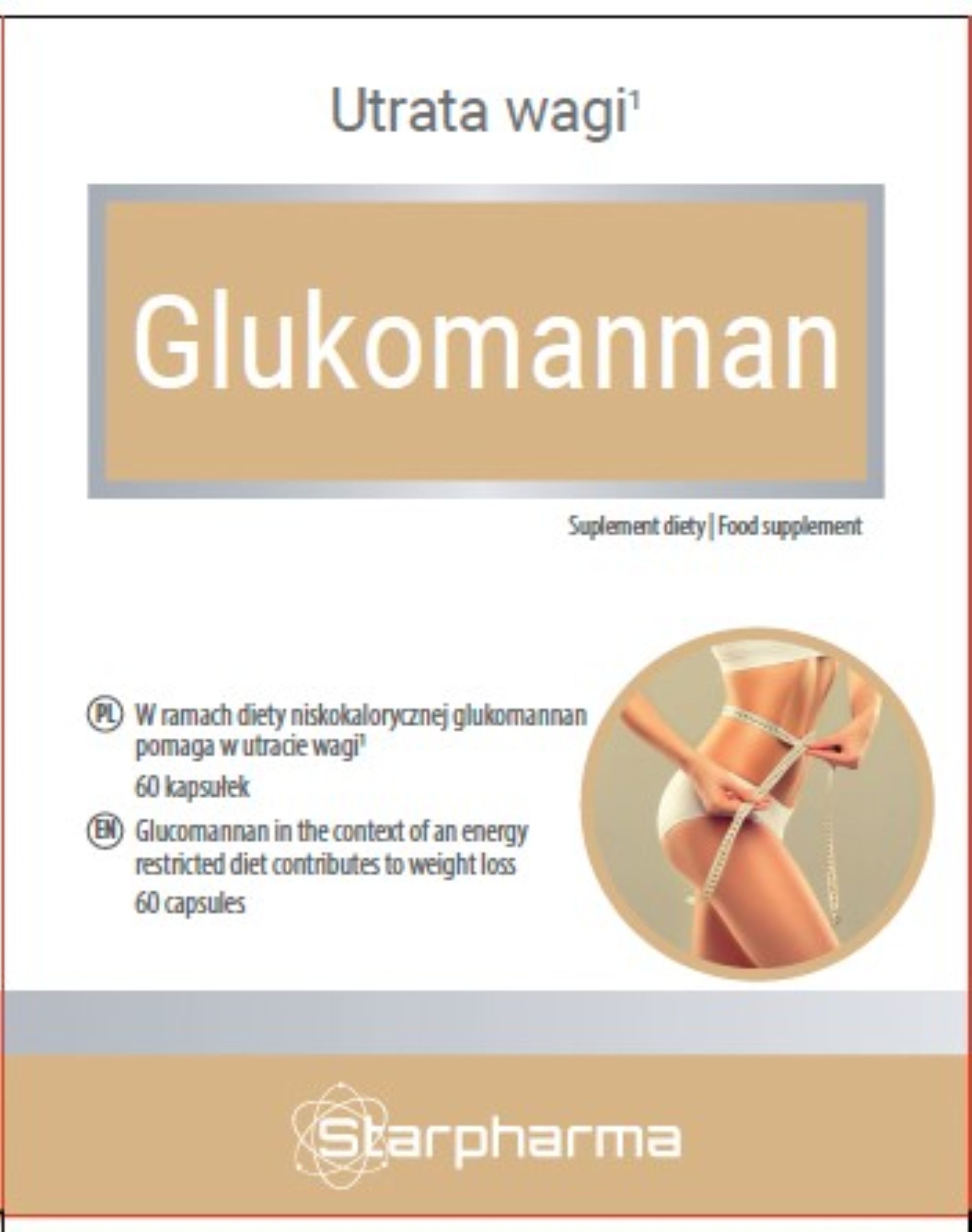 Starpharma Glukomannan, 60 kapsułek zdjęcie