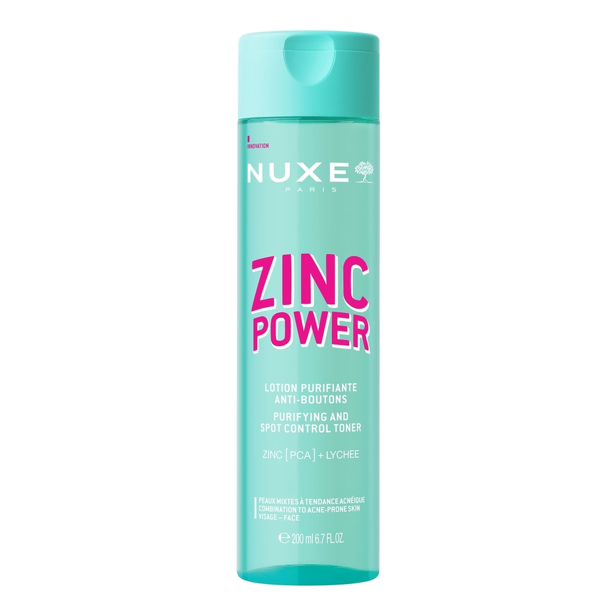 Nuxe Zinc Power, oczyszczający tonik zwalczający wypryski, 200 ml zdjęcie