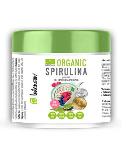 INTENSON Spirulina w proszku, 100 g zdjęcie