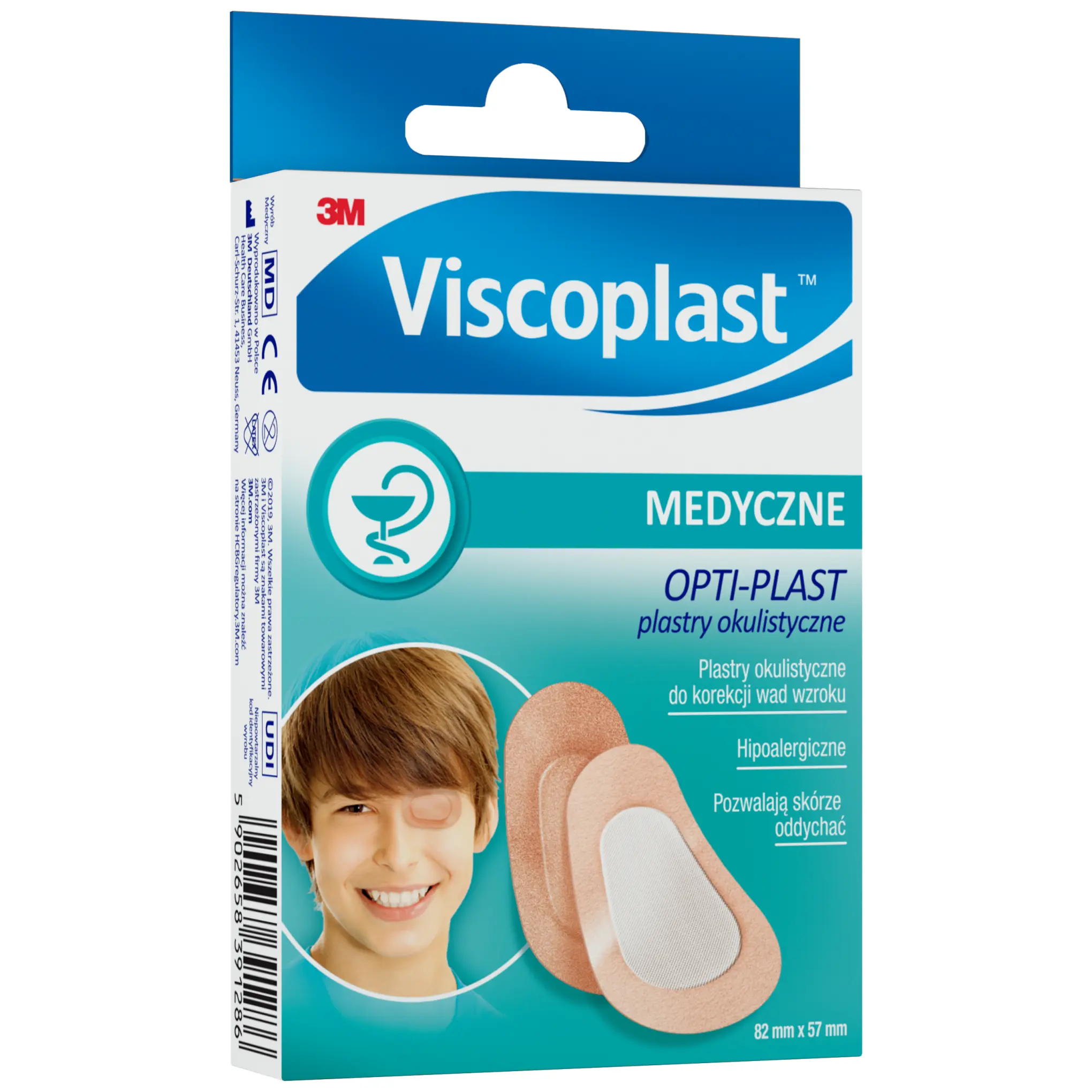 Viscoplast, Opti-plast, plastry okulistyczne, 10 sztuk