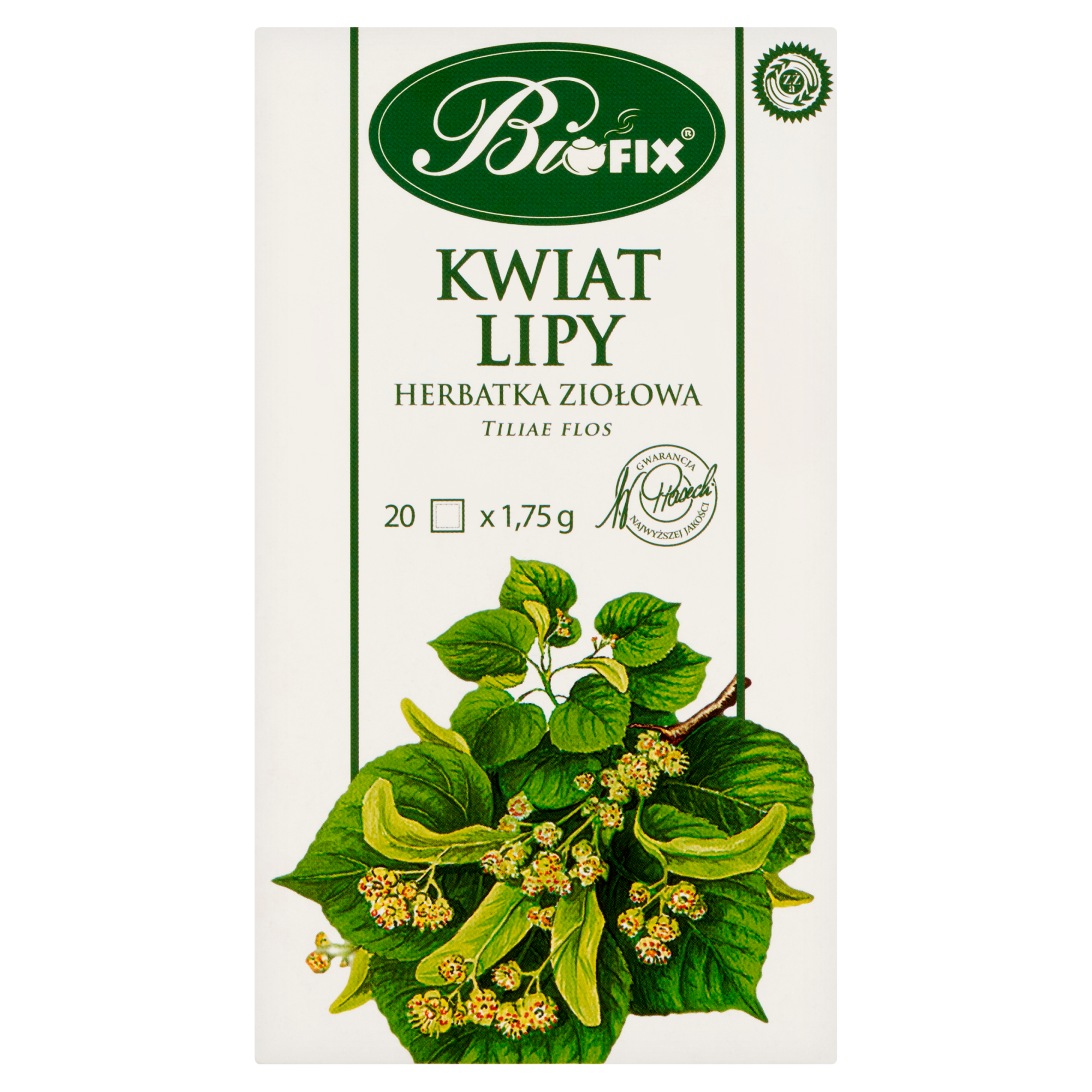 BiFix Kwiat lipy herbatka ziołowa 20 torebek zdjęcie