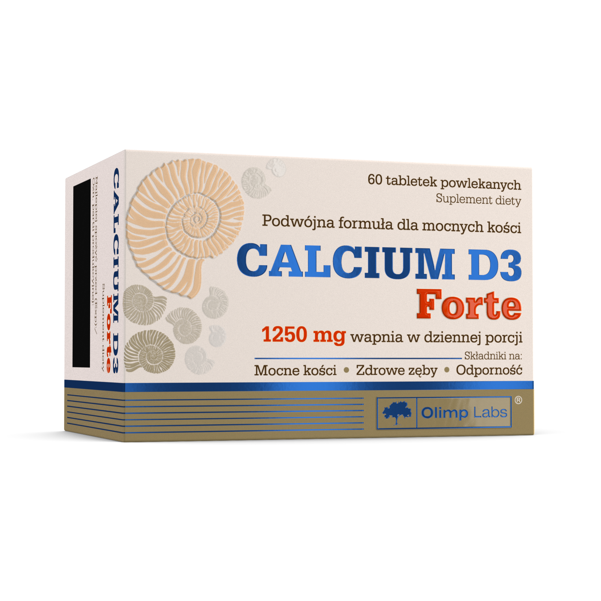 OLIMP CALCIUM D3 FORTE, 60 tabletek zdjęcie