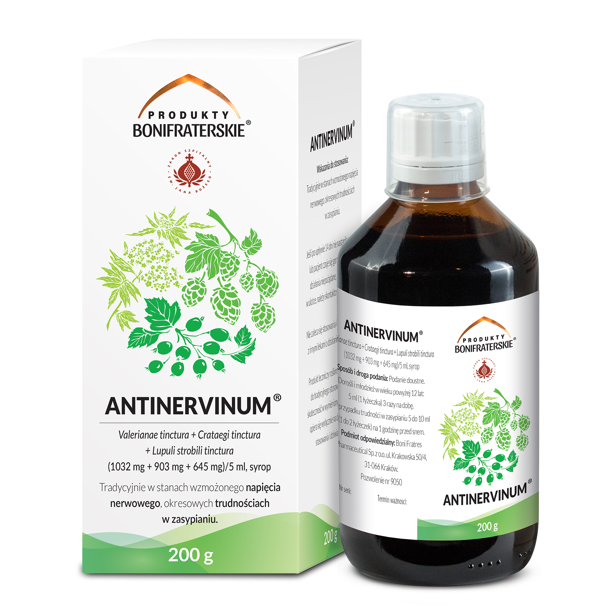 Antinervinum Syrop, 200 g  zdjęcie