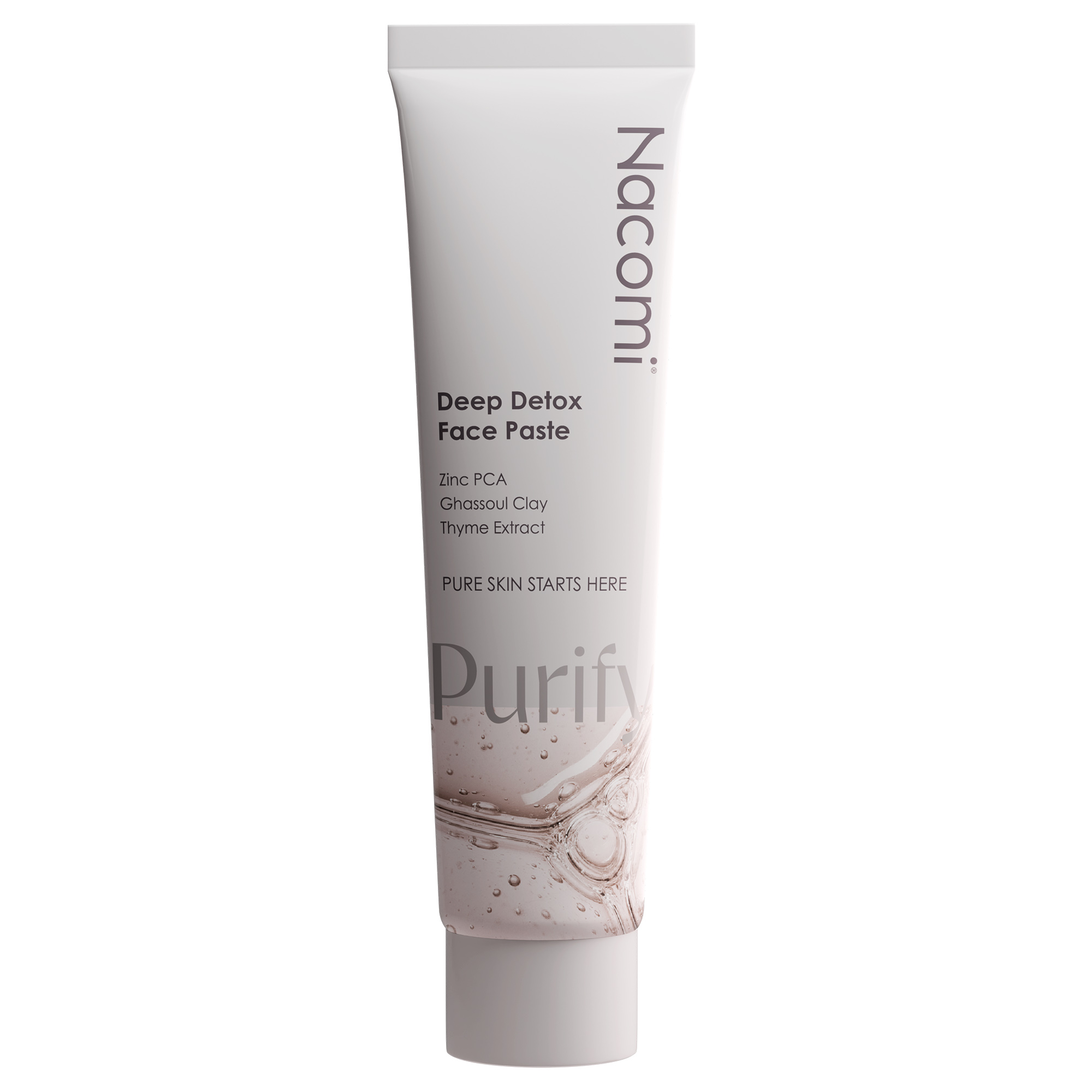 Nacomi Pasta do mycia twarzy - Deep Detox, 100 ml zdjęcie